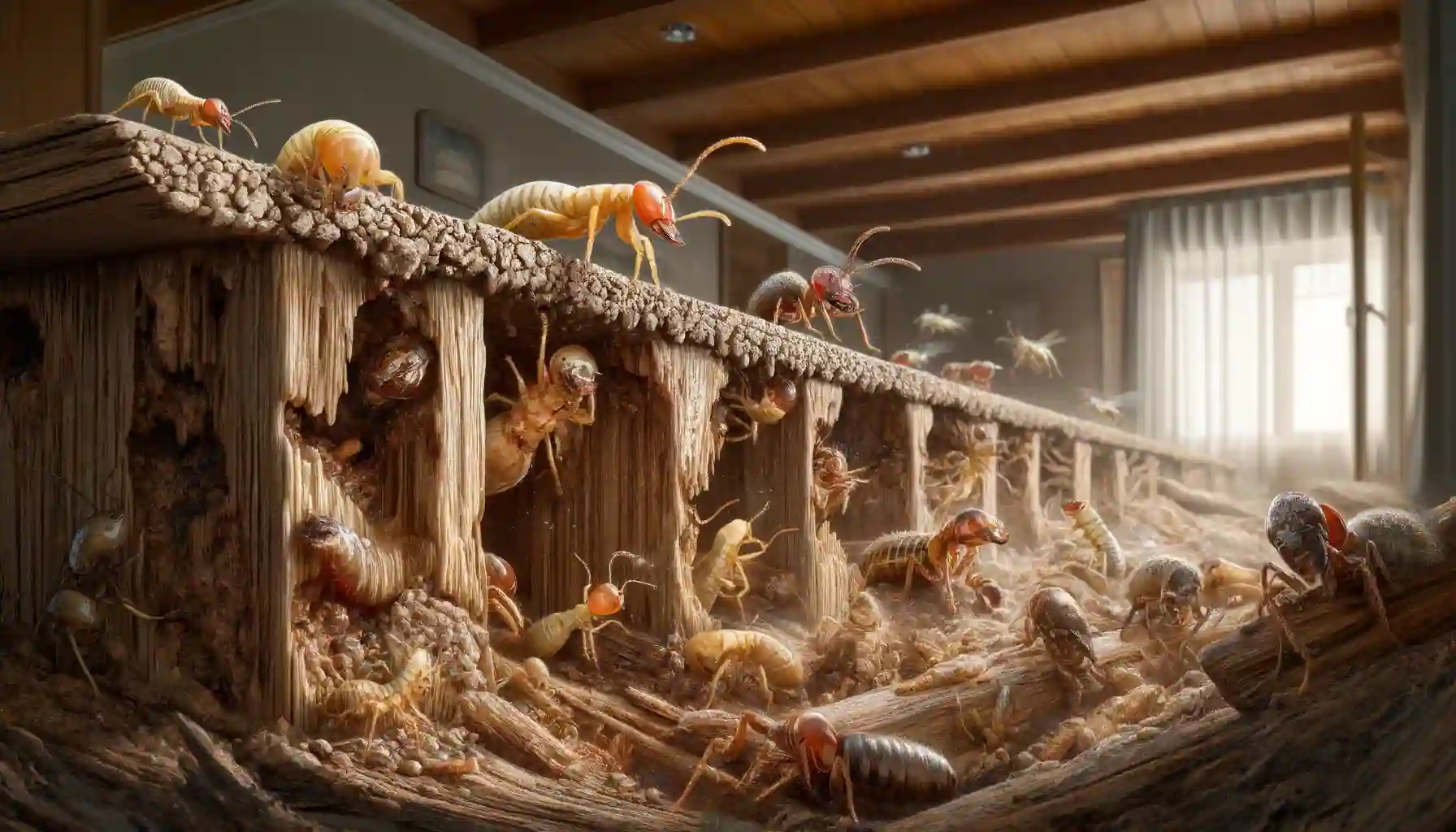 Los Tipos de Termitas que Podrían Estar Destruyendo tu Hogar