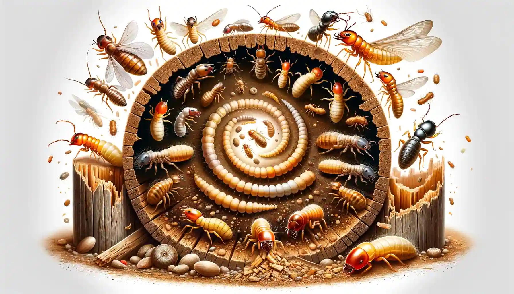 ¡Secretos Ocultos de las Termitas! Su Ciclo de Vida Te Sorprenderá